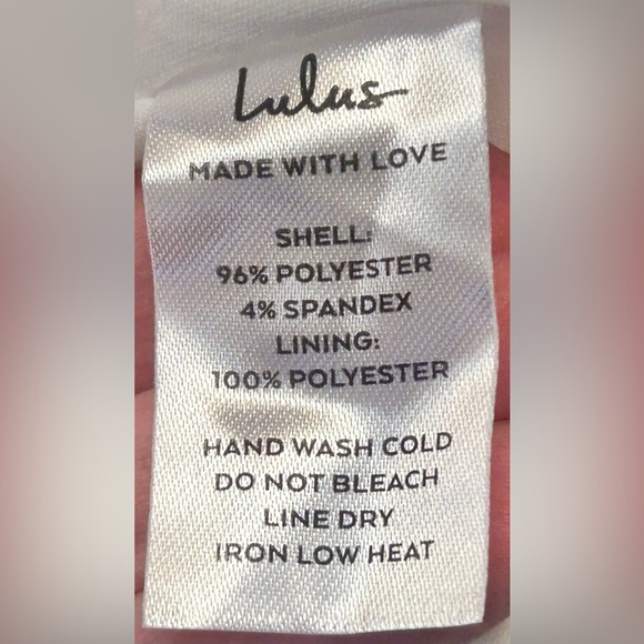 NWT Lulus Your Sweetie White Tie-Strap Column Maxi Dress, Size Small - Picture 13 of 15